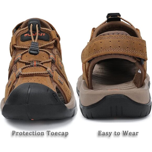 〽️Men\'s Hiking Sandals Brown Outdoor Athletic Walking Casual Sports Shoes main image 4